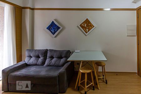 Sala de apartamento à venda com 1 quarto, 28m² em Consolação, São Paulo