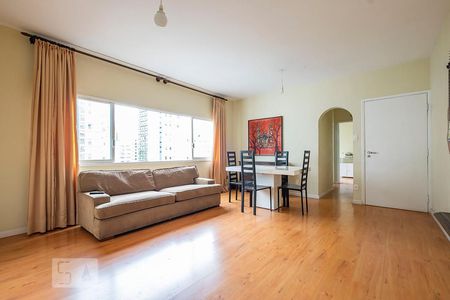 Sala de apartamento à venda com 2 quartos, 90m² em Jardim Paulista, São Paulo