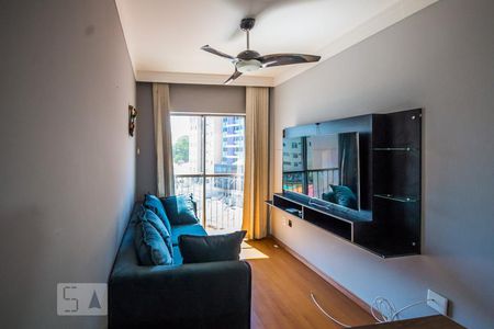 Sala de apartamento para alugar com 1 quarto, 50m² em Cambuí, Campinas