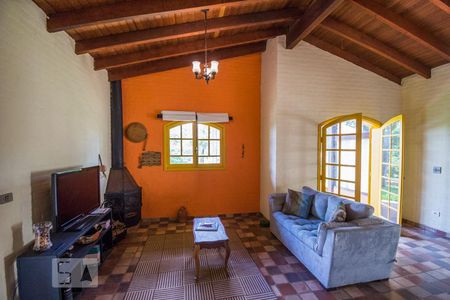 Sala de casa de condomínio à venda com 2 quartos, 120m² em Loteamento Caminhos de São Conrado (sousas), Campinas