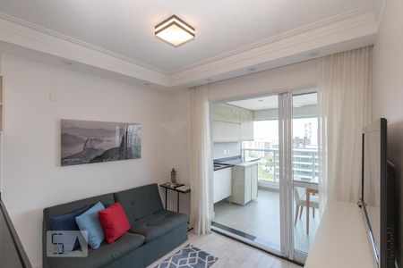 Sala de apartamento para alugar com 2 quartos, 58m² em Brooklin Paulista, São Paulo