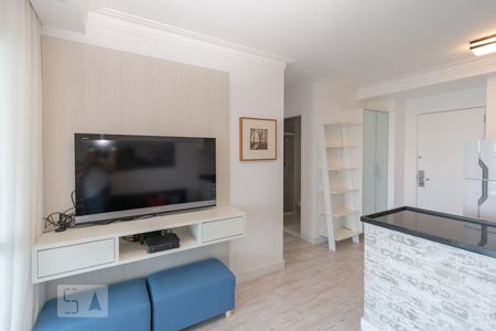 Sala de apartamento para alugar com 2 quartos, 58m² em Brooklin Paulista, São Paulo