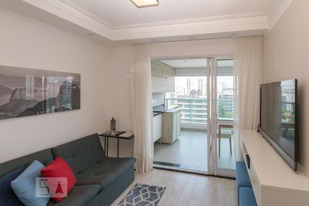 Sala de apartamento para alugar com 2 quartos, 58m² em Brooklin Paulista, São Paulo
