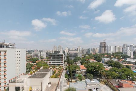 Vista da Varanda da Sala de apartamento para alugar com 2 quartos, 58m² em Brooklin Paulista, São Paulo