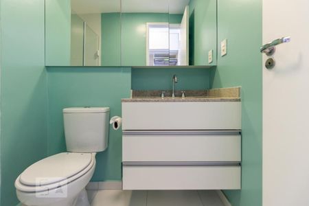 Banheiro de kitnet/studio à venda com 1 quarto, 24m² em Consolação, São Paulo