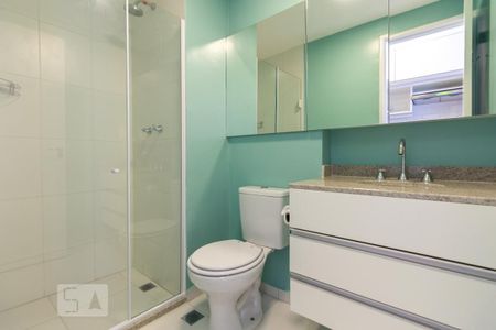 Banheiro de kitnet/studio à venda com 1 quarto, 24m² em Consolação, São Paulo