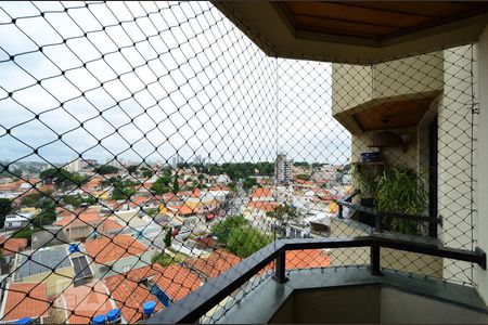 Varanda da Sala de apartamento para alugar com 2 quartos, 58m² em Vila Guarani (z Sul), São Paulo