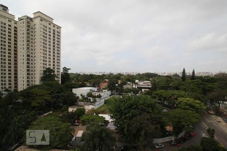 Vista  de apartamento para alugar com 3 quartos, 185m² em Moema, São Paulo