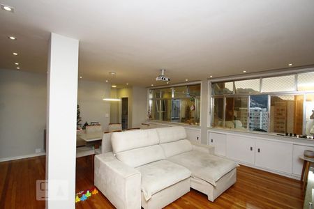 Sala de apartamento à venda com 4 quartos, 280m² em Humaitá, Rio de Janeiro