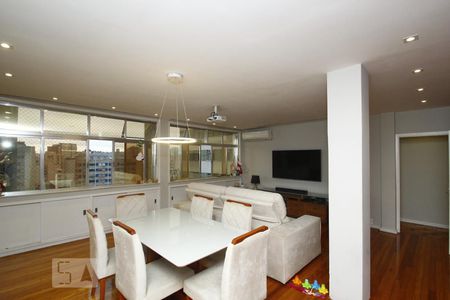 Sala de apartamento à venda com 4 quartos, 280m² em Humaitá, Rio de Janeiro