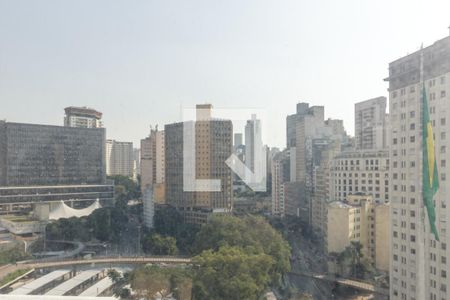 Vista da Sala de apartamento à venda com 1 quarto, 36m² em Centro, São Paulo