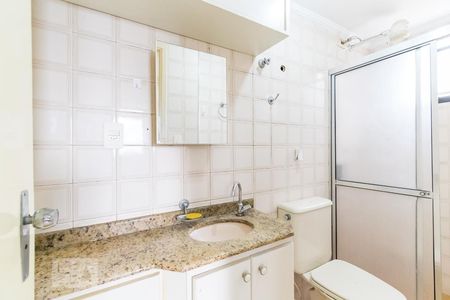 Banheiro Social de apartamento para alugar com 1 quarto, 45m² em Vila Parque Jabaquara, São Paulo