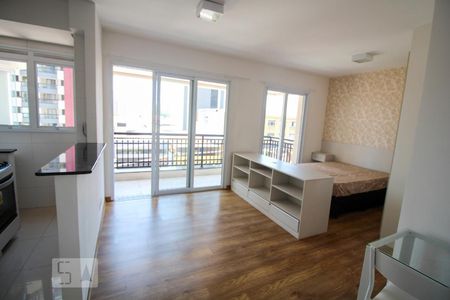 Sala de Estar de apartamento para alugar com 1 quarto, 40m² em Vila Regente Feijó, São Paulo