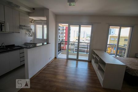 Sala de Estar de apartamento para alugar com 1 quarto, 40m² em Vila Regente Feijó, São Paulo