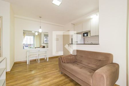 Sala de apartamento para alugar com 1 quarto, 40m² em Vila Regente Feijó, São Paulo