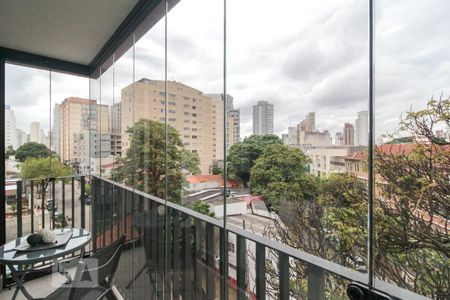 Varanda de kitnet/studio para alugar com 1 quarto, 28m² em Vila Mariana, São Paulo