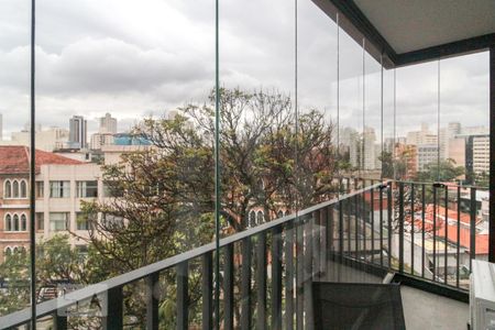 Varanda de kitnet/studio para alugar com 1 quarto, 28m² em Vila Mariana, São Paulo