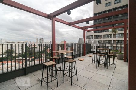 Studio à venda com 28m², 1 quarto e sem vagaChurrasqueira