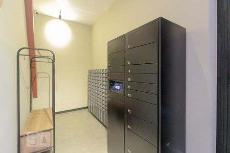 Studio à venda com 28m², 1 quarto e sem vagaLockbox