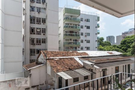 Varanda da Sala - Vista  de apartamento à venda com 3 quartos, 85m² em Maracanã, Rio de Janeiro