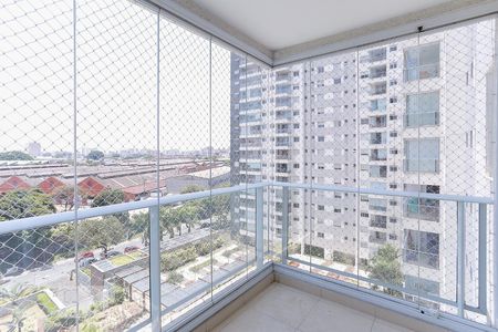 Varanda Sala de apartamento à venda com 2 quartos, 66m² em Vila Anastácio, São Paulo