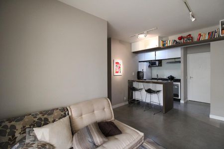 Sala  de apartamento à venda com 2 quartos, 65m² em Barra Funda, São Paulo