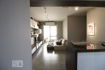 Sala  de apartamento à venda com 2 quartos, 65m² em Barra Funda, São Paulo