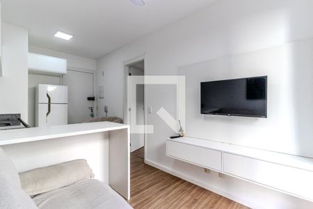 Sala de apartamento à venda com 1 quarto, 28m² em República, São Paulo