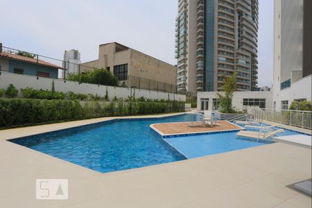 Área comum - Piscina de kitnet/studio para alugar com 1 quarto, 34m² em Pinheiros, São Paulo