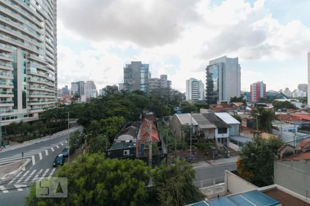 Vista de kitnet/studio para alugar com 1 quarto, 34m² em Pinheiros, São Paulo