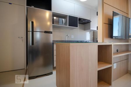 Cozinha de apartamento à venda com 1 quarto, 36m² em Taquaral, Campinas