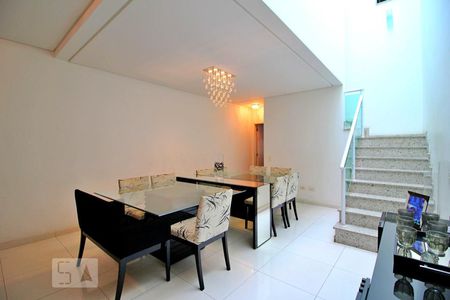 Sala de Jantar de casa à venda com 3 quartos, 198m² em Vila Alice, Santo André