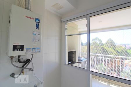 Área serviço de apartamento à venda com 3 quartos, 80m² em São José, São Caetano do Sul