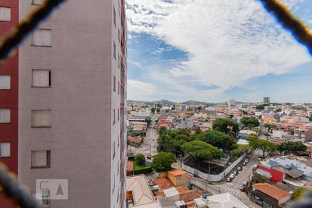 Vista Sacada da Sala de apartamento à venda com 2 quartos, 54m² em Vila Homero Thon, Santo André