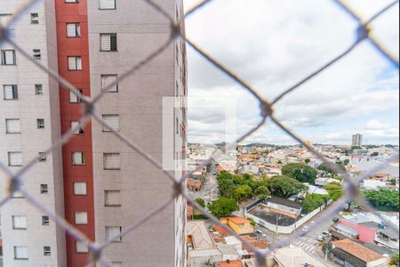 Vista da Varanda da Sala de apartamento à venda com 2 quartos, 54m² em Vila Homero Thon, Santo André