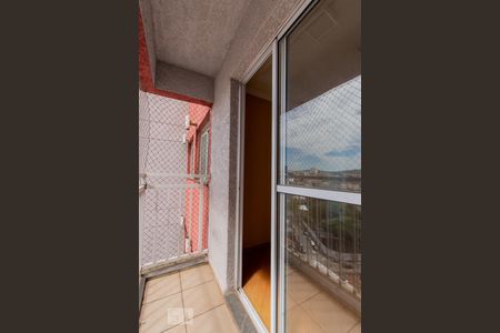 Sacada da Sala de apartamento à venda com 2 quartos, 54m² em Vila Homero Thon, Santo André