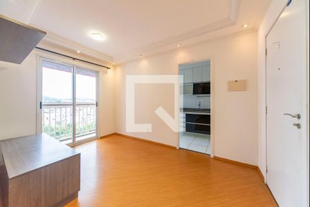 Sala de apartamento para alugar com 2 quartos, 54m² em Vila Homero Thon, Santo André