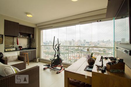 Varanda gourmet de apartamento para alugar com 2 quartos, 94m² em Vila Gumercindo, São Paulo
