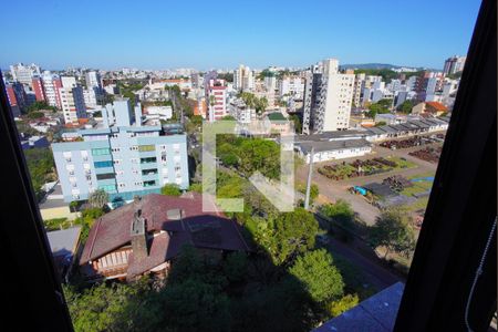 Sala - Vista de apartamento para alugar com 3 quartos, 101m² em São João, Porto Alegre