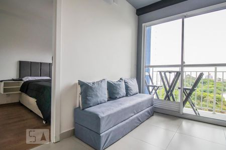 Sala/Cozinha de apartamento para alugar com 1 quarto, 35m² em Vila Guarani (z Sul), São Paulo