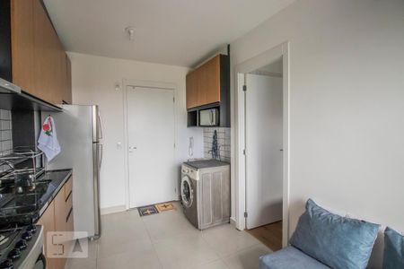 Sala/Cozinha de apartamento para alugar com 1 quarto, 35m² em Vila Guarani (z Sul), São Paulo
