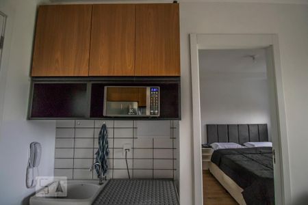 Sala/Cozinha de apartamento para alugar com 1 quarto, 35m² em Vila Guarani (z Sul), São Paulo
