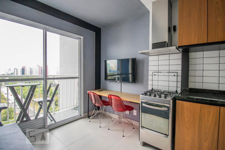 Sala/Cozinha de apartamento para alugar com 1 quarto, 35m² em Vila Guarani (z Sul), São Paulo