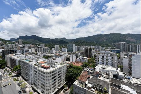 Vista da Sala de apartamento para alugar com 1 quarto, 71m² em Leblon, Rio de Janeiro