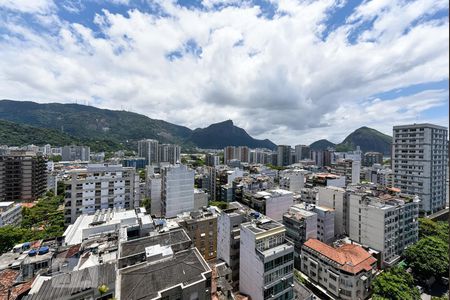 Vista da Sala de apartamento para alugar com 1 quarto, 71m² em Leblon, Rio de Janeiro