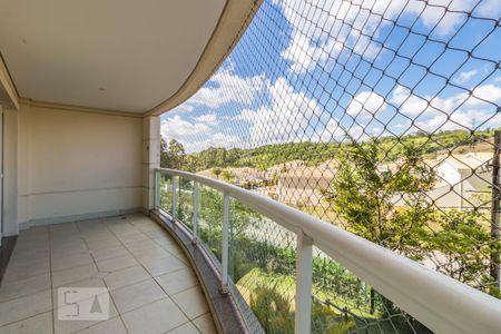 Varanda da Sala de apartamento para alugar com 3 quartos, 133m² em Tamboré, Santana de Parnaíba