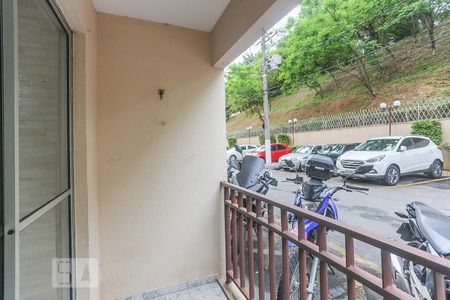 Varanda da Sala de apartamento para alugar com 2 quartos, 52m² em Vila Lageado, São Paulo