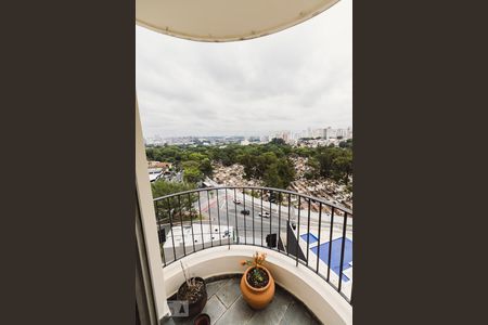 Varanda da Suíte 1 de apartamento à venda com 3 quartos, 97m² em Alto de Pinheiros, São Paulo