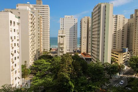 Sala de apartamento para alugar com 3 quartos, 127m² em Barra Funda, Guarujá