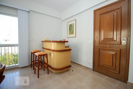 Sala de apartamento para alugar com 3 quartos, 127m² em Barra Funda, Guarujá